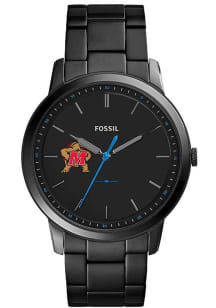 Fossil Maryland Terrapins Minimalist Slim Stainless Steel Mens Watch