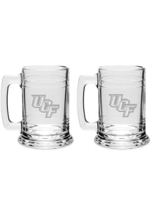 UCF Knights Hand Etched 15oz Colonial Tankard Set Stein - White