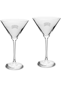 UNLV Runnin Rebels Hand Etched 10oz Set Martini Glass