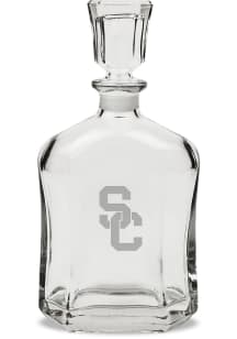 USC Trojans Hand Etched Whiskey 23.75oz Decanter