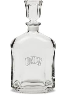 UNLV Runnin Rebels Hand Etched Whiskey 23.75oz Decanter