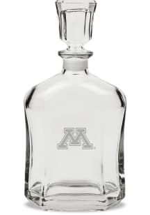 Minnesota Golden Gophers Hand Etched Whiskey 23.75oz Decanter