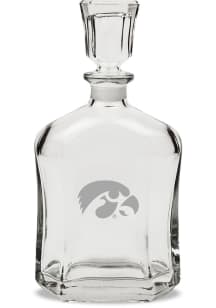 Iowa Hawkeyes Hand Etched Whiskey 23.75oz Decanter