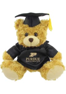 Purdue Boilermakers Jardine  Graduation Bear Plush - Black