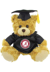 Alabama Crimson Tide Jardine  Graduation Bear Plush - Black