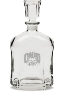 Ohio Bobcats Hand Etched Whiskey 23.75oz Decanter