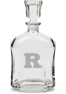 Rutgers Scarlet Knights Hand Etched Whiskey 23.75oz Decanter