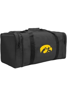 Jardine Iowa Hawkeyes Black Amerasport Square Gym Bag