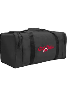 Jardine Utah Utes Black Amerasport Square Gym Bag