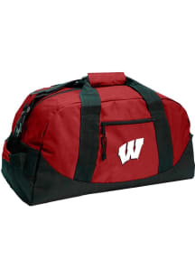 Jardine Wisconsin Badgers Red Amerasport Dome Gym Bag