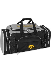 Jardine Iowa Hawkeyes Black Amerasport Action Pack Gym Bag