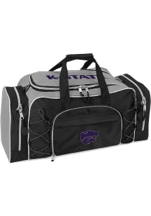 Jardine K-State Wildcats Black Amerasport Action Pack Gym Bag