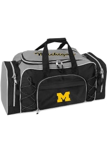 Jardine Michigan Wolverines Black Amerasport Action Pack Gym Bag