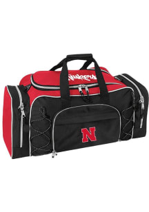 Jardine Nebraska Cornhuskers Black Amerasport Action Pack Gym Bag