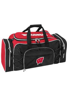 Jardine Wisconsin Badgers Black Amerasport Action Pack Gym Bag