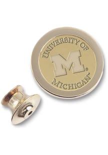 Michigan Wolverines Gold Lapel Mens Tie Tack