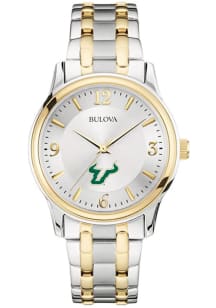 Bulova South Florida Bulls Classic Two Tone Mens Watch