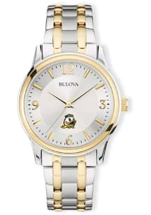 Bulova Oregon Ducks Classic Two Tone Mens Watch