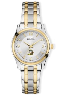 Bulova Oregon Ducks Two Tone Womens Watch