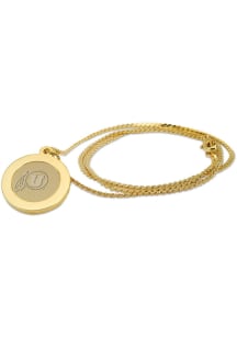 CSI Utah Utes Gold Pendant Womens Necklace
