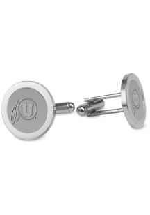 Utah Utes Silver Mens Cufflinks
