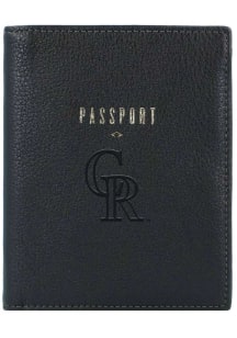 Colorado Rockies Eco Leather Passcase Mens Bifold Wallet