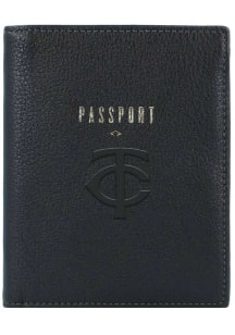Minnesota Twins Eco Leather Passcase Mens Bifold Wallet