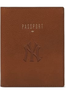 New York Yankees Eco Leather Passcase Mens Bifold Wallet