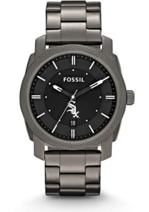 Fossil Chicago White Sox Machine Smoke Stainless Steel Mens Watch