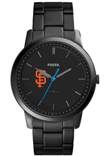 Fossil San Francisco Giants Minimalist Stainless Steel Mens Watch