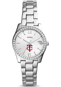 Fossil Minnesota Twins Scarlette Stainless Steel Womens Watch