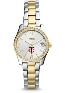 Fossil Minnesota Twins Scarlette Stainless Steel Womens Watch