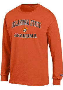 Champion Oklahoma State Cowboys Orange Grandma Jersey Long Sleeve T Shirt