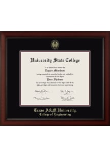 Texas A&M Aggies Embossed Paxton College of Engineering Diploma Frame - Black
