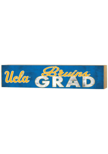 KH Sports Fan UCLA Bruins Grad graduation graphic Sign - Blue