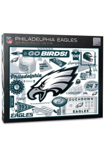 Philadelphia Eagles MIDNIGHTGREEN 500 Piece Joe Journeyman Puzzle