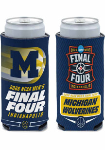 Michigan Wolverines 12oz Slim 2026 NCAA Final Four Bound Coolie
