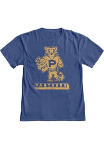 Blue 84 Pitt Panthers Blue Vault Panther Juice Short Sleeve Fashion T Shirt