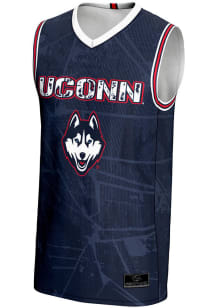 ProSphere UConn Huskies Youth Vigor Navy Blue Basketball Jersey