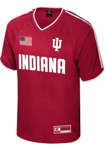 Colosseum Indiana Hoosiers Mens Crimson Replica Soccer Jersey