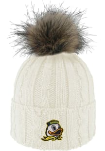 LogoFit Oregon Ducks White Alps Womens Knit Hat