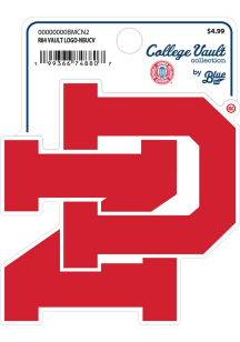 Nebraska Cornhuskers R84 Vault Logo Stickers - Red