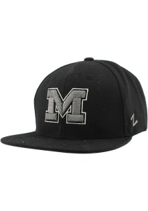 Zephyr Michigan Wolverines Black Z11 Mens Snapback Hat