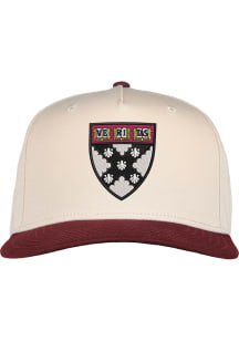 Harvard Crimson School of Business 1995 Adjustable Hat - Ivory