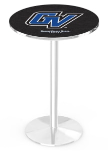 Grand Valley State Lakers Chrome Round Base Pub Table