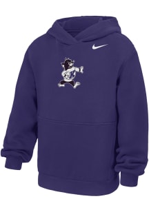Nike K-State Wildcats Youth Purple B31670-52M-P033114-KSST Long Sleeve Hoodie