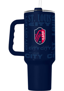 Logo Brands St Louis City SC Replay Native 40 oz Stainless Steel Tumbler - Red