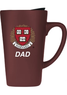 Harvard Crimson 16oz Soft Touch Ceramic Mug - Maroon