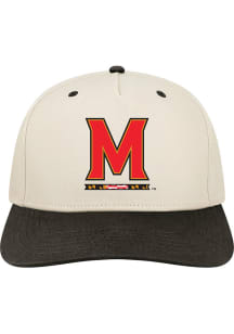 Legacy Maryland Terrapins Heritage Adjustable Adjustable Hat - Beige