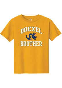 Summit Sportswear Drexel Dragons Youth Gold Brother Short Sleeve T-Shirt